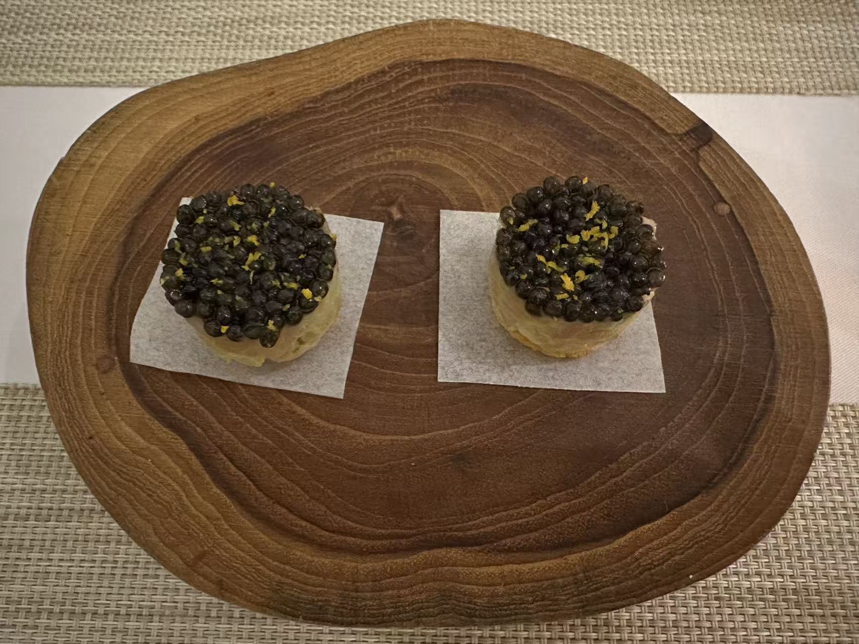 La Santé Salmon with Caviar