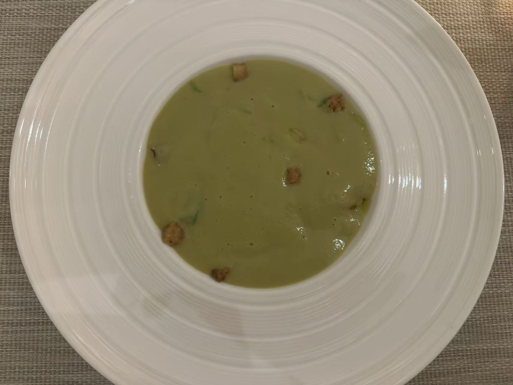 La Santé Asparagus Soup with Clams